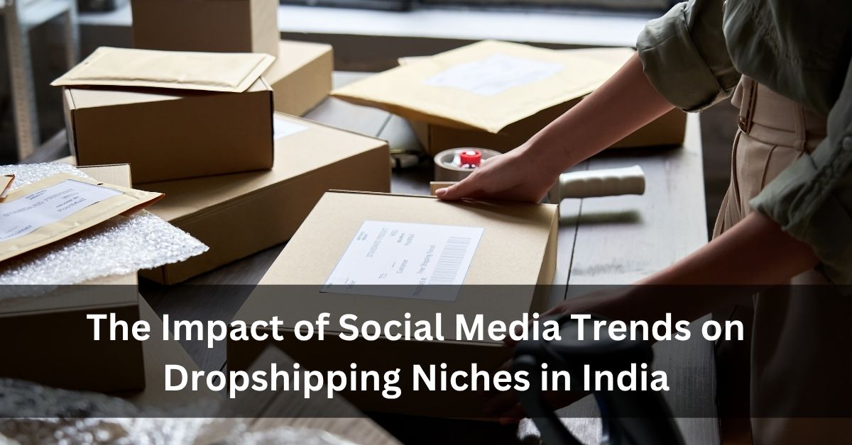 The Impact of Social Media Trends on Dropshipping Niches in India